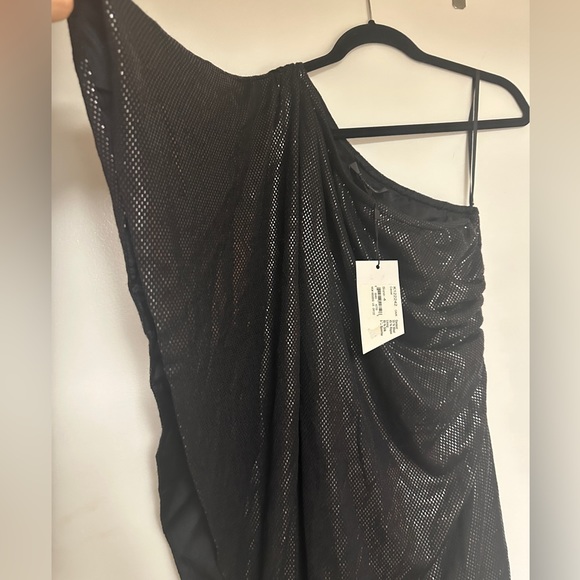 NWT 🖤 Gorgeous St John one shoulder sparkly dress - Picture 6 of 8